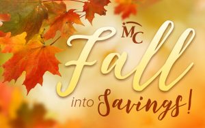Fall into savings at MCFCU!