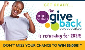Credit Union Give Back Sweepstakes | Midwest Community Federal Credit Union